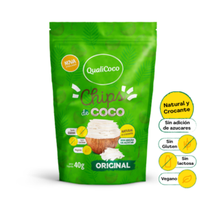Chips de Coco Original QualiCoco 40g